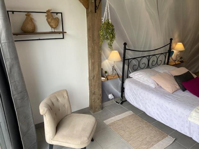 Cottage A La Campagne Avec Piscine Et Spa Ardentes 外观 照片
